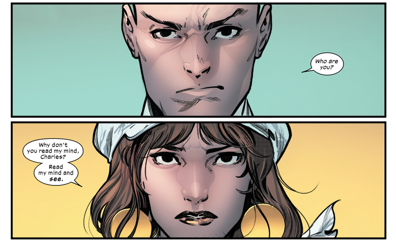 ... and Charles Xavier is the man to help her do it.